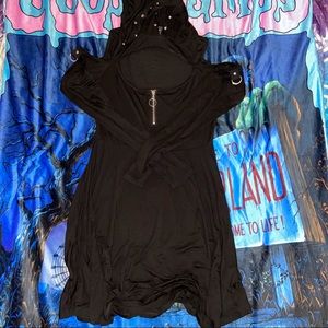 Killstar Spirit Walker Hooded Dress
